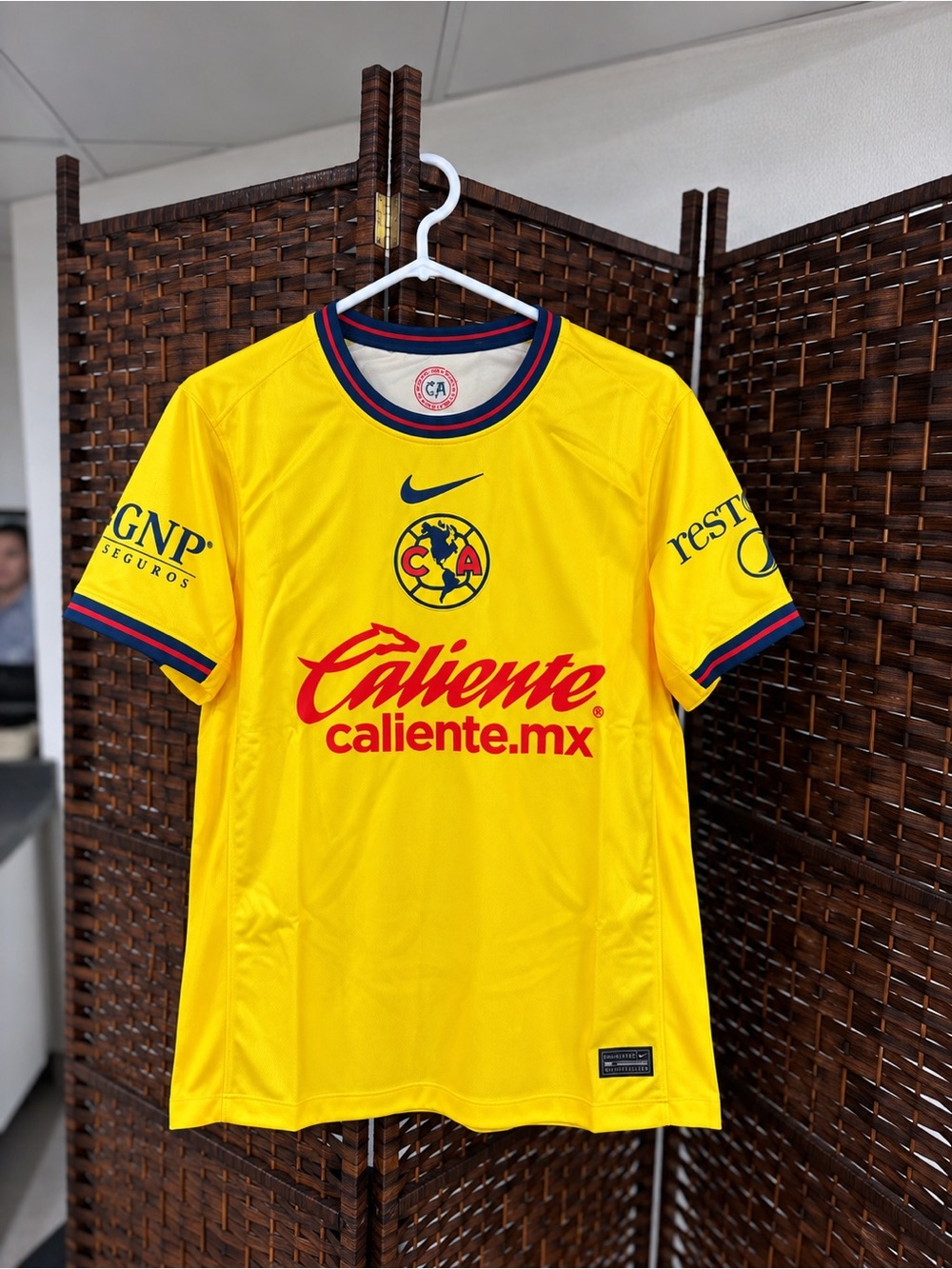 Nike Club América Yellow Home Soccer Jersey